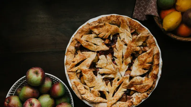 Karlštejnský jablečný koláč