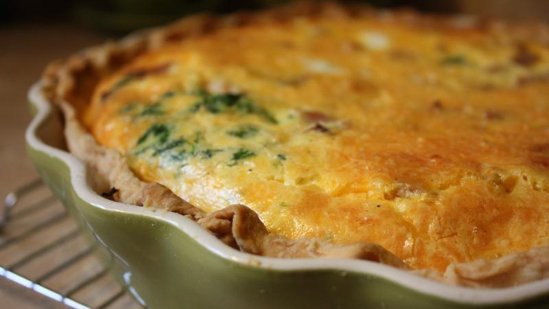 Quiche s mozzarellou