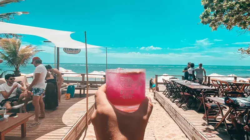 Drink na pláži