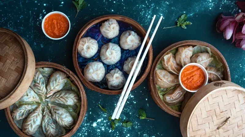 Asijské napařované knedlíčky 