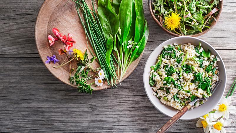 Bylinkové risotto