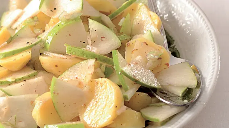 bramborovy salat s hruskami