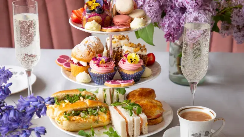 Traditional english afternoon tea