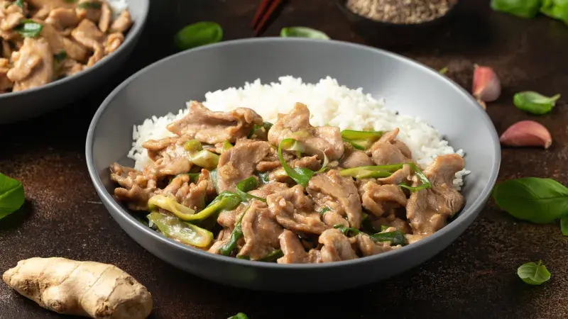 Vepřové na zázvoru