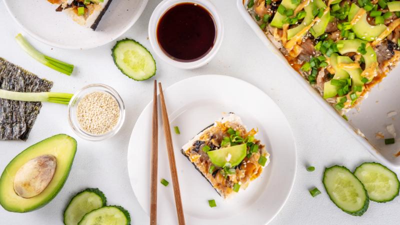 Sushi bake