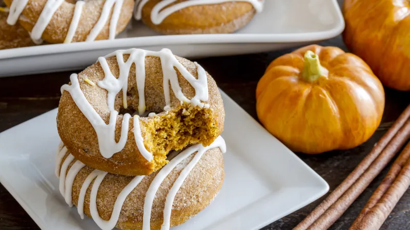 Dýňové donuty