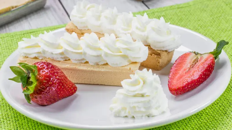 Rakvičky se šlehačkou