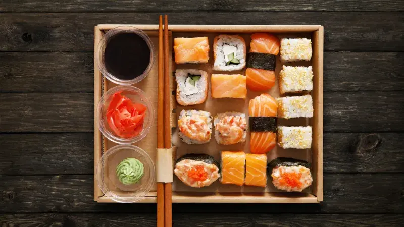 Sushi bento box