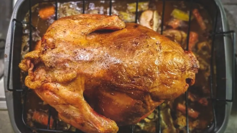 Klasické pečené kuře s nádivkou