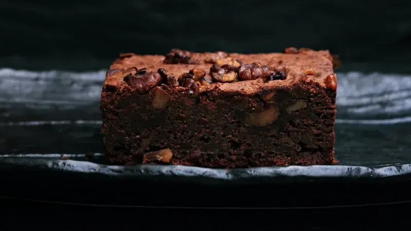 Čokoládový koláč s pekanovými ořechy