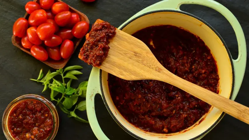 Rajčatový džem podle Nuselské kuchty