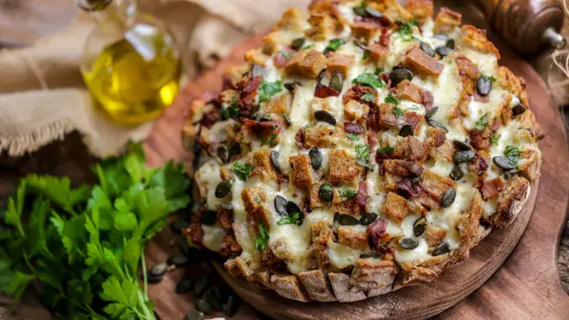 Líný trhací chléb