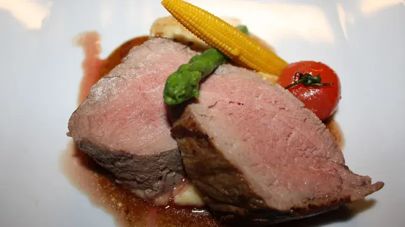 telecí maso se zeleninou