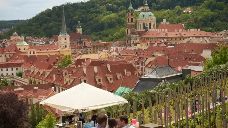 Výhled od villy Richter