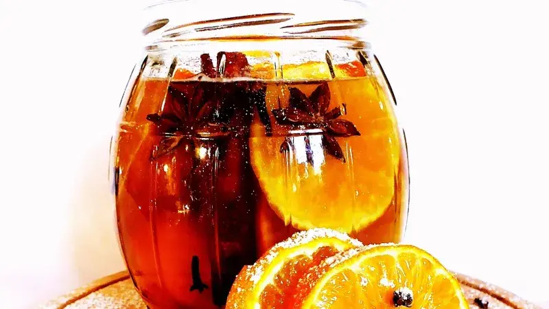 Vánoční likéry s pomarančem