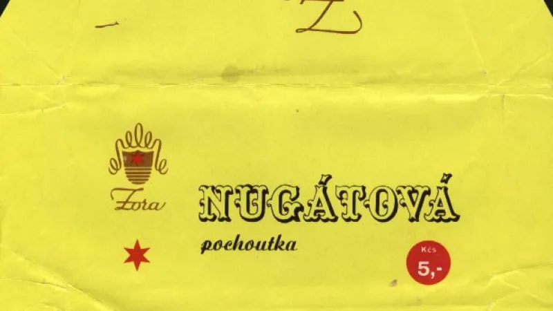 Obal nugátové pochoutky Zora