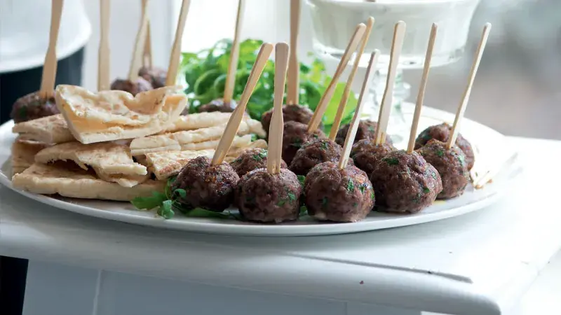 Mleté jehněčí kuličky po řecku