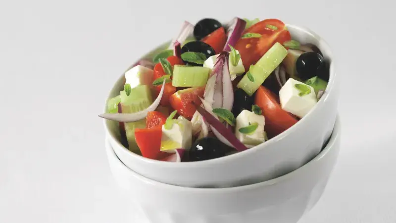 Řecký salát s octem