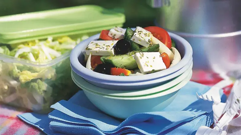 Klasický řecký salát