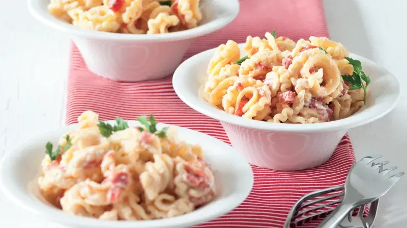 Omáčka bez vaření: ricotta & pečená paprika 