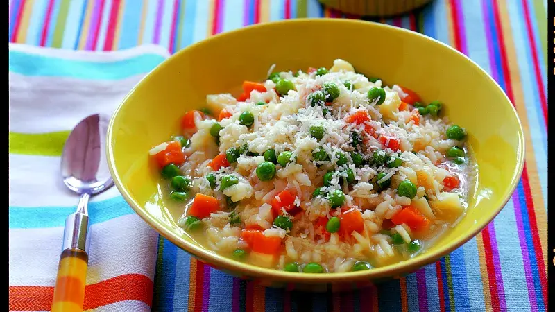 Krémové zeleninové rizoto