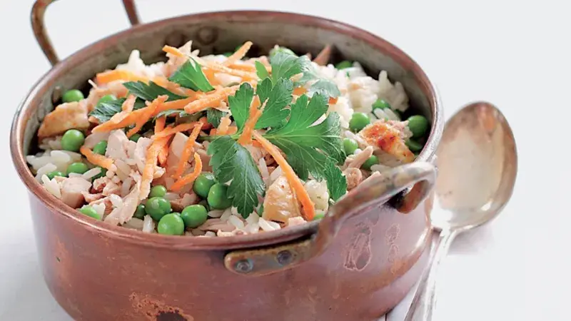 Rizoto s kuřecím masem