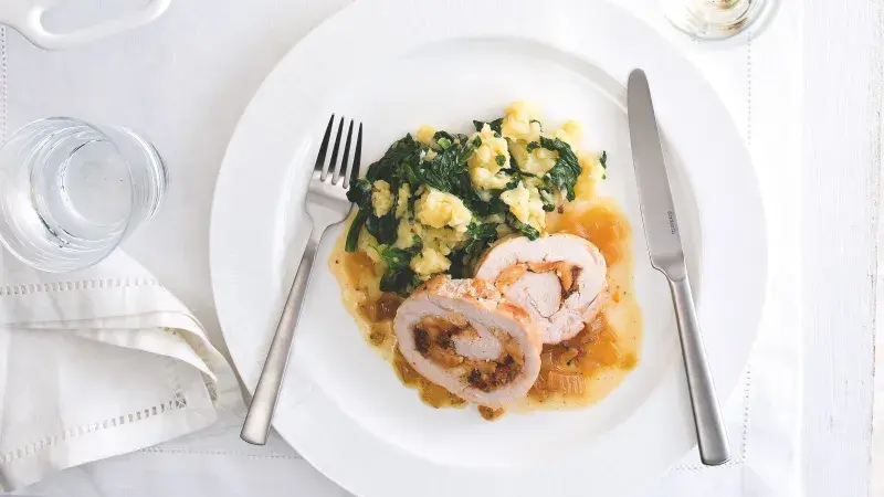 Krůtí roláda na víně