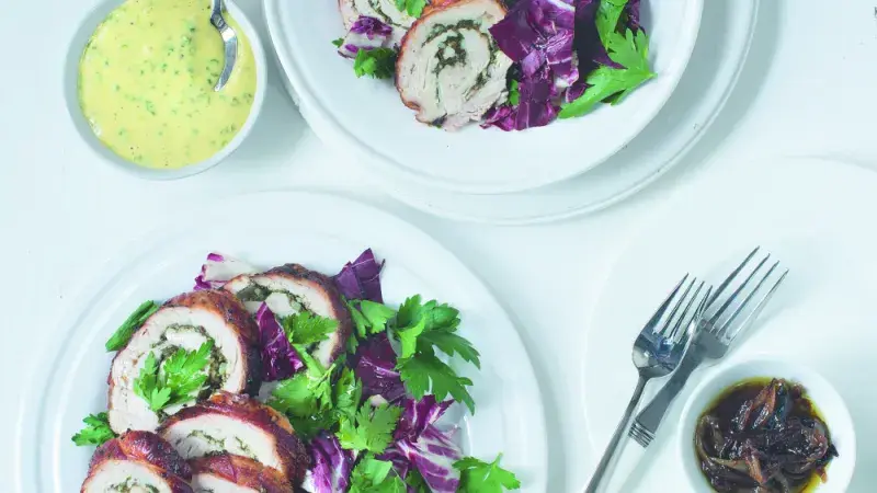 Krůtí roláda s pecorinem