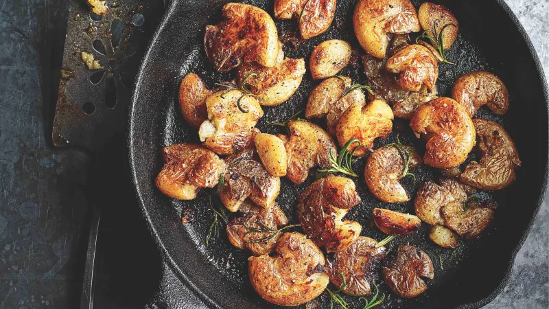 Rozmáčknuté nové brambůrky