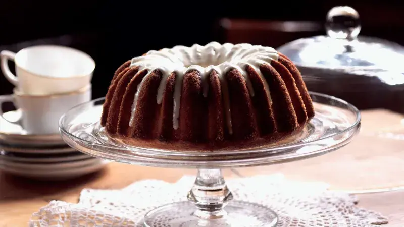 Rumová bábovka s čokoládou