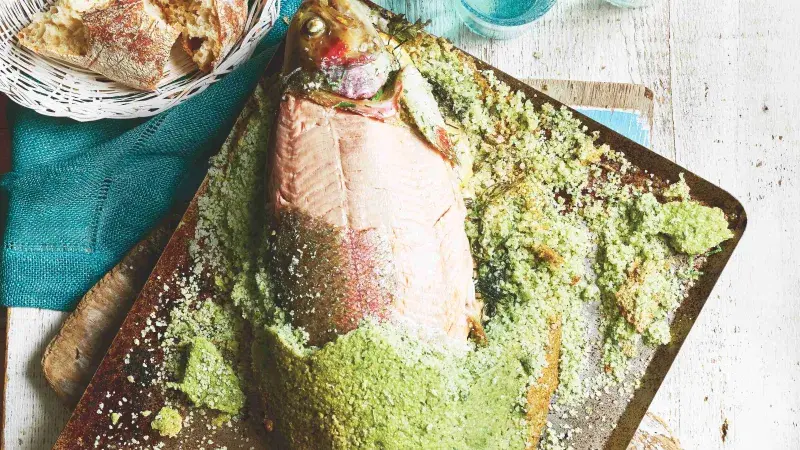 Jak připravit tu nejjemnější rybu: Vsaďte na solnou krustu