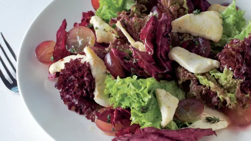 Salát laděný dočervena