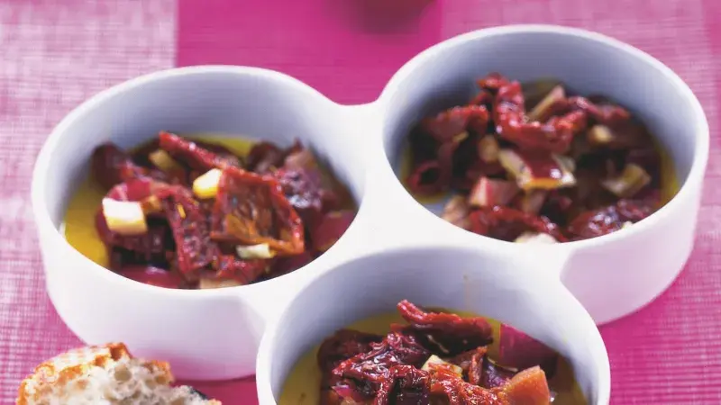 Ostrá salsa ze sušených rajčat