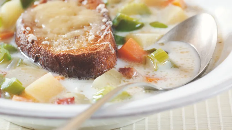 Savojská zeleninová polévka