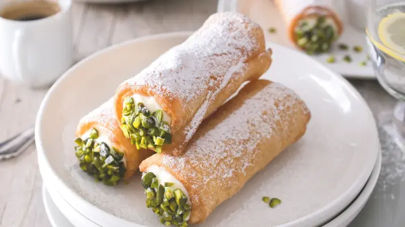 Sicilské canolli plněné ricottou