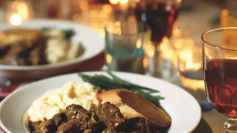 Bramborovo-fazolové pyré