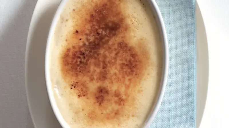 Skořicový crème brûlée