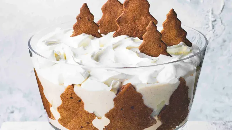 Slavnostní perníkový trifle