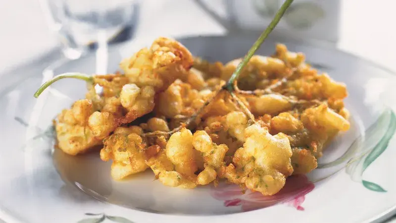 Smažená květenství - kosmatice