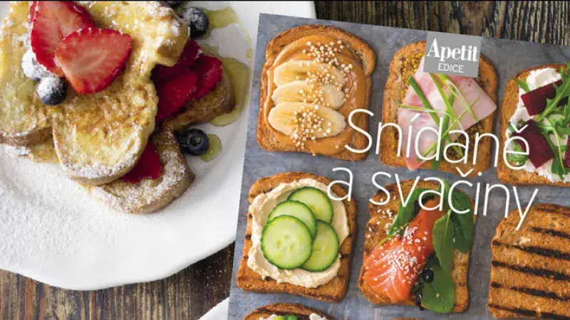 Vyhrajte novou kuchařku Snídaně a svačiny!