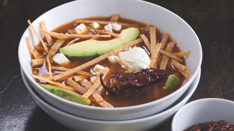 Sopa de tortilla