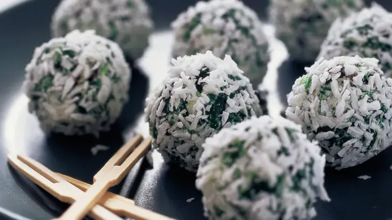 Špenátové kuličky