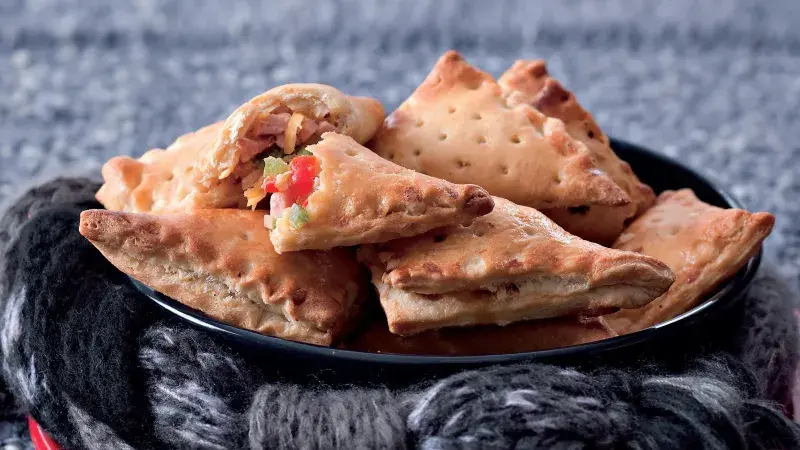 Šunkovo-křenové šátečky