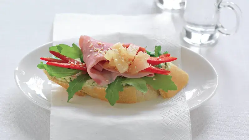 Šunkový chlebíček