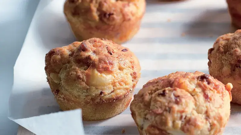 Sýrové muffiny s pancettou