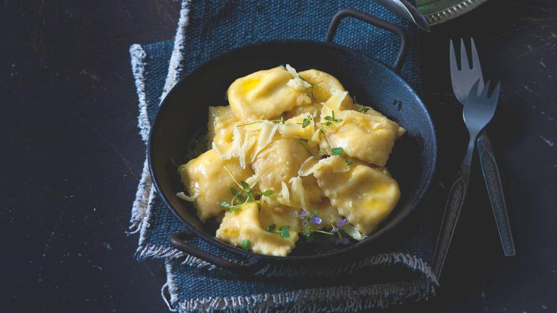 Ravioly se čtyřmi sýry