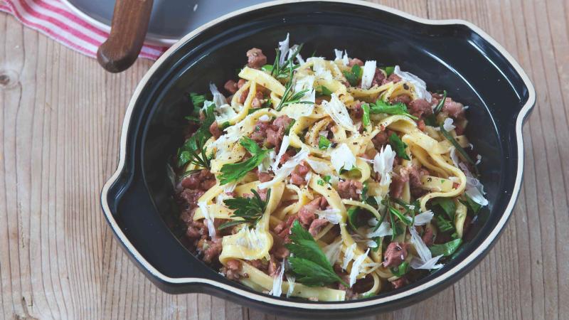 Tagliatelle s vepřovým ragú