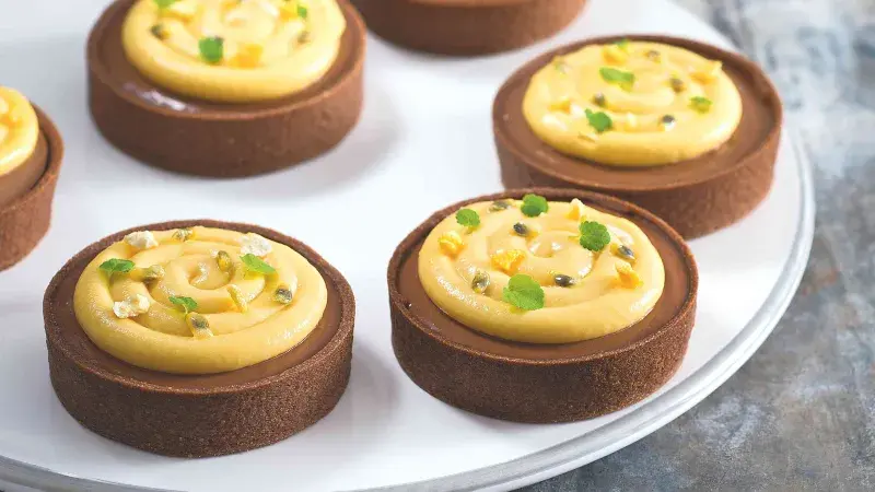 Tartaletky s krémem