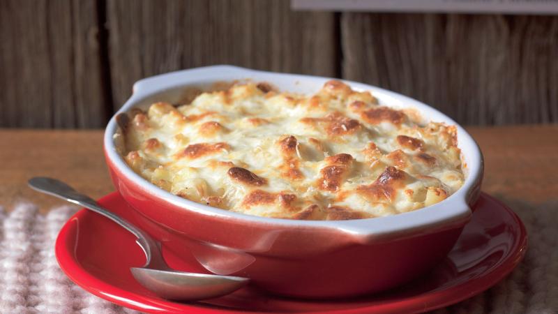 Tradiční tartiflette se sýrem reblochon