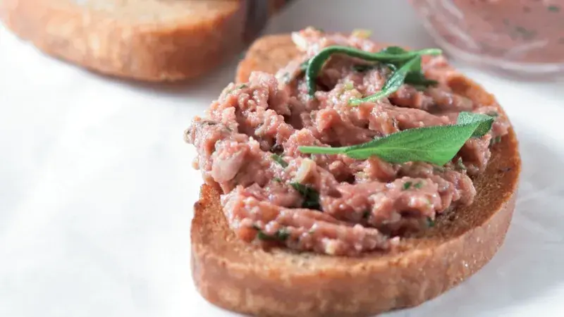 Topinky s tatarákem